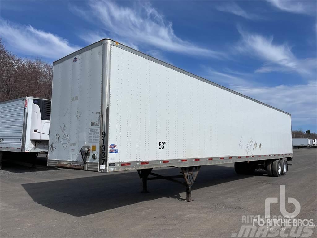 Utility 53 ft x 102 in T/A Semi-trailer med fast kasse