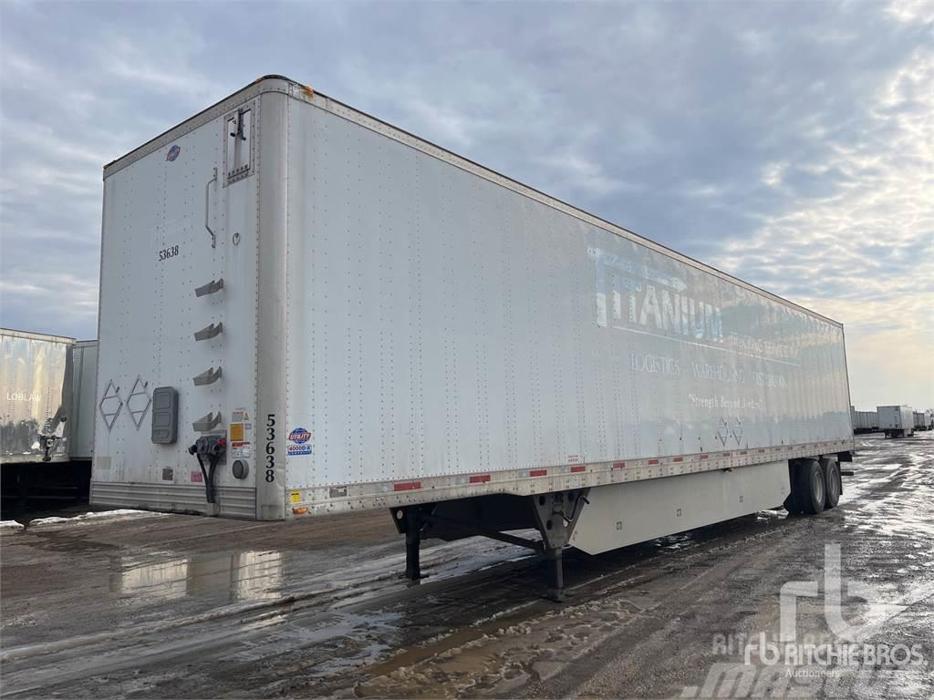 Utility 53 ft x 102 in T/A Semi-trailer med fast kasse