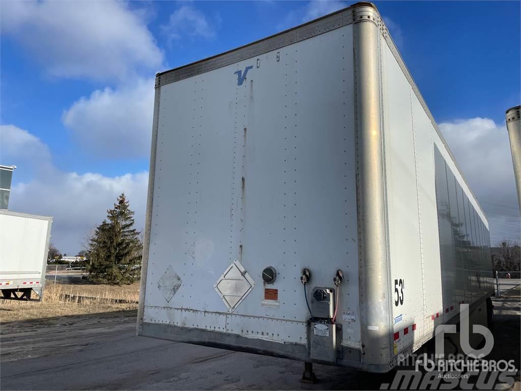 Vanguard 53 ft x 102 in T/A Semi-trailer med fast kasse