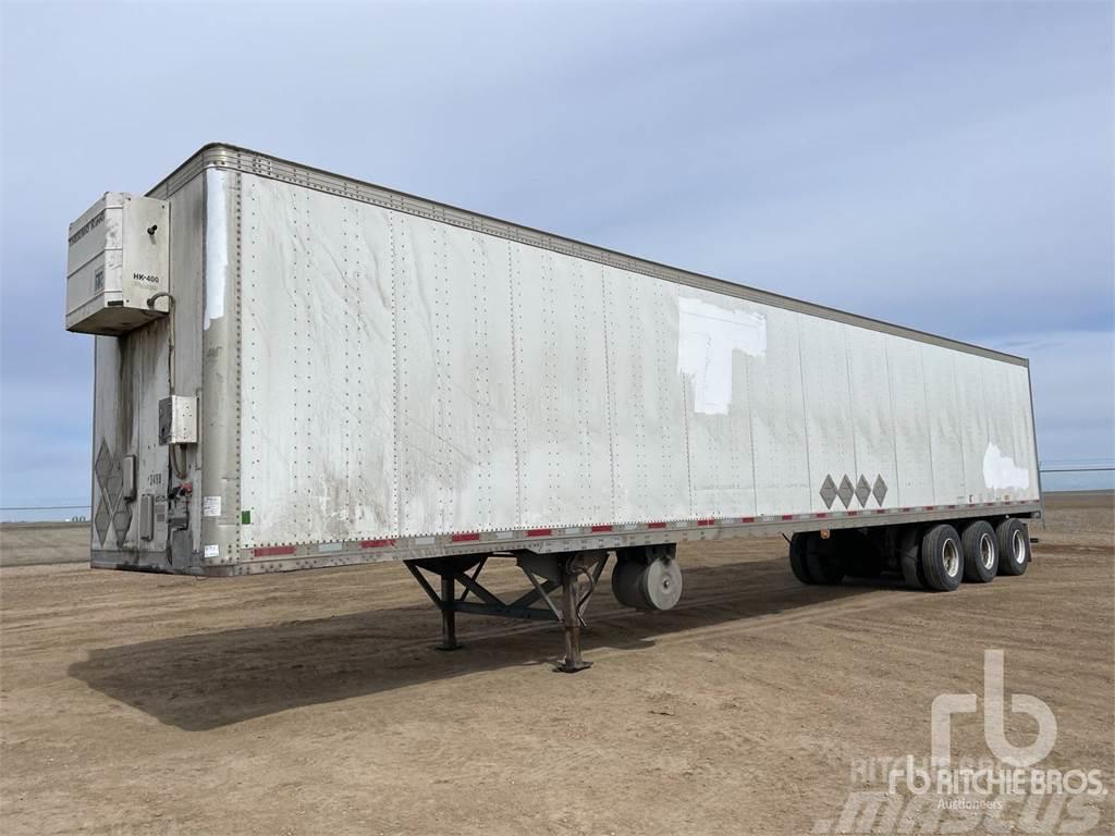Vanguard 53 ft x 102 in Tri/A Heated Semi-trailer med fast kasse