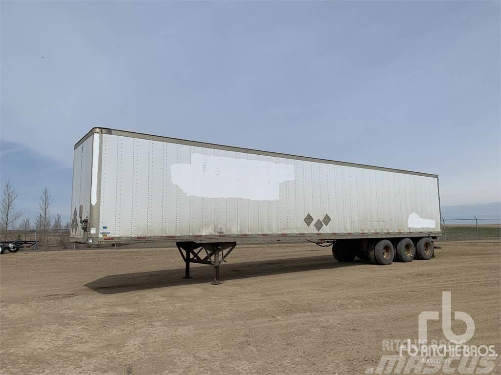Vanguard 53 ft x 102 in Tri/A Semi-trailer med fast kasse