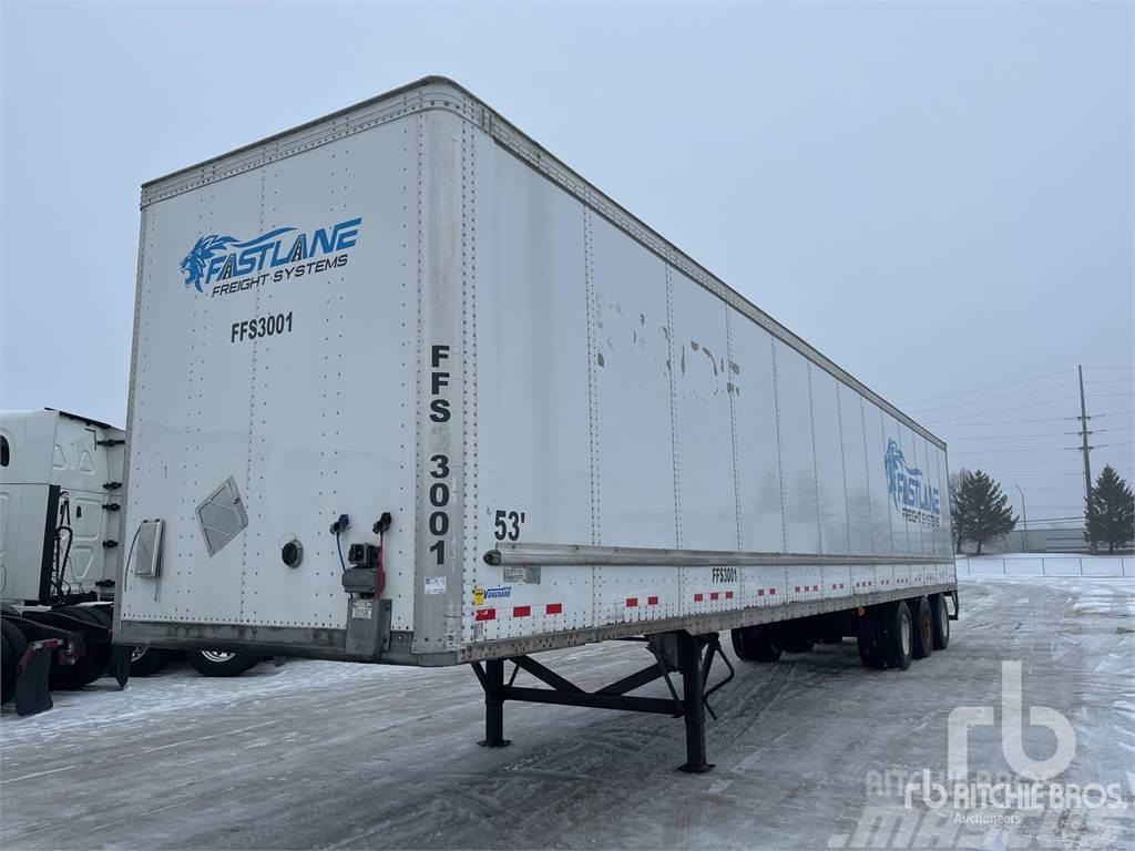 Vanguard VXP 53 Semi-trailer med fast kasse