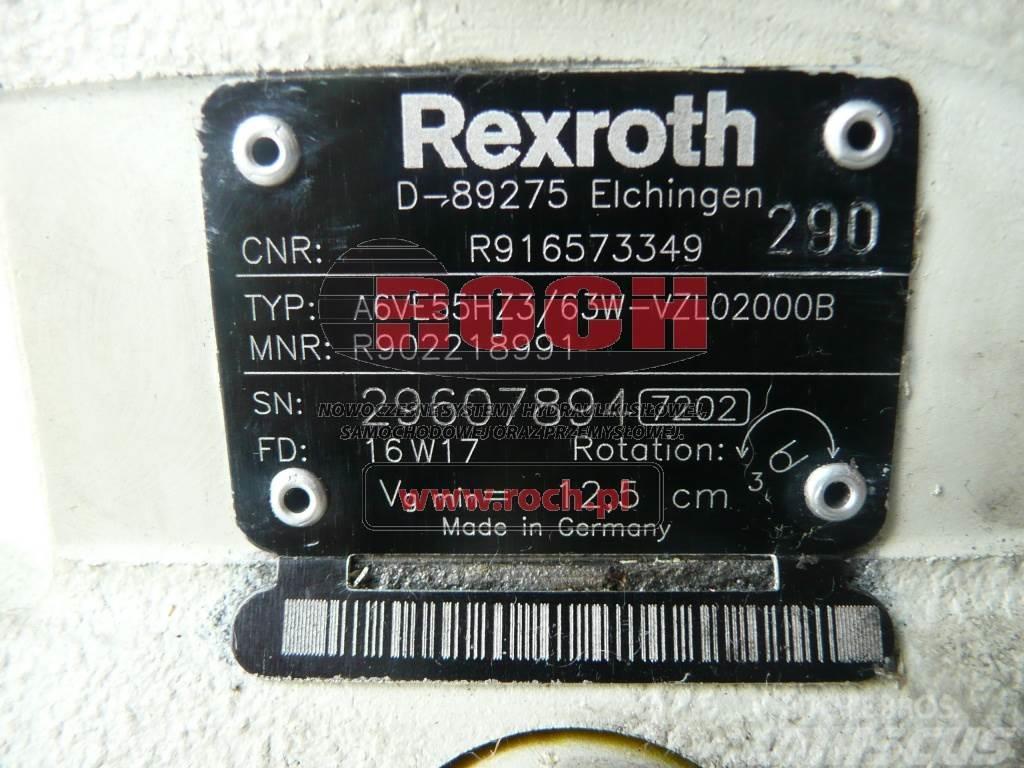 Rexroth A6VE55HZ3/63W-VZL02000B Motorer