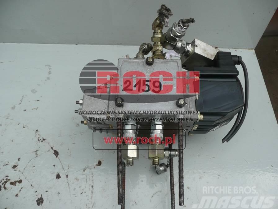 Sauer Danfoss 157B6203 - 2 SEKCYJNY + CEWKA 12VDC 157B4216 + 157 Hydraulik