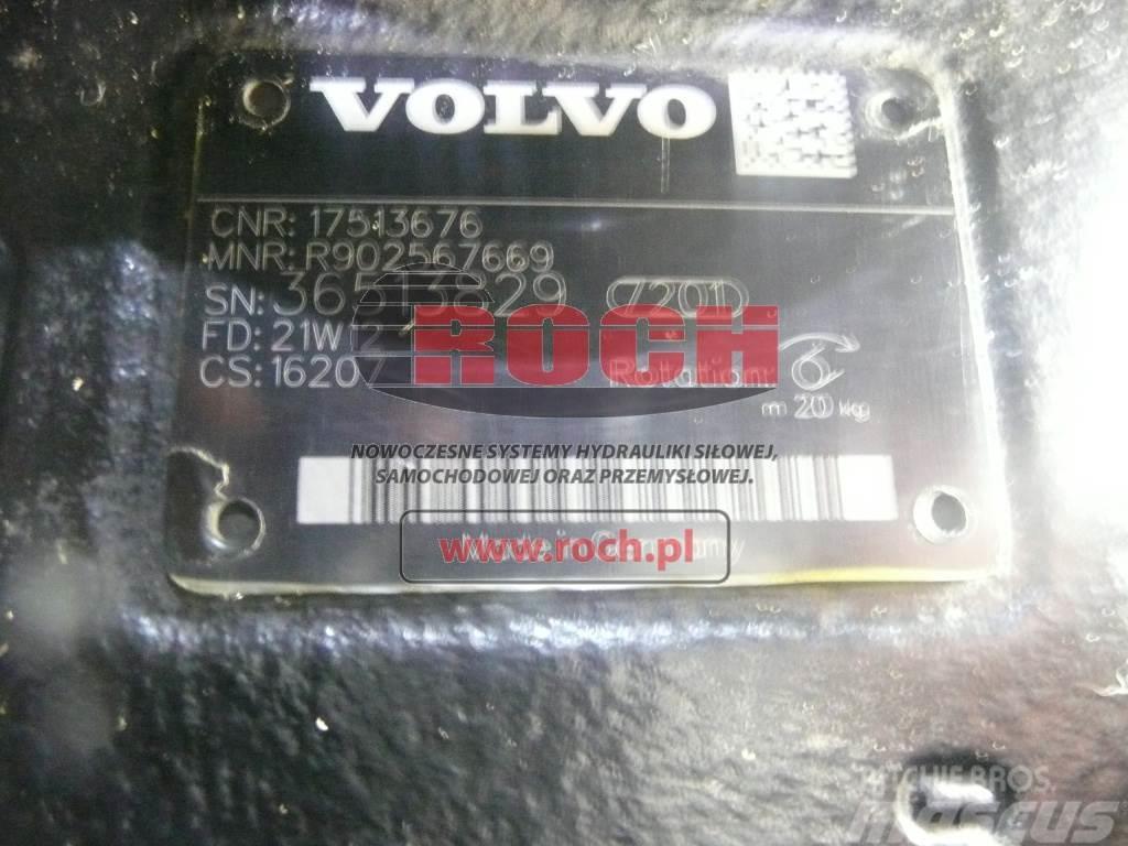 Volvo 17513676 R902567669 16207 + 17507437 R902567004 R9 Hydraulik