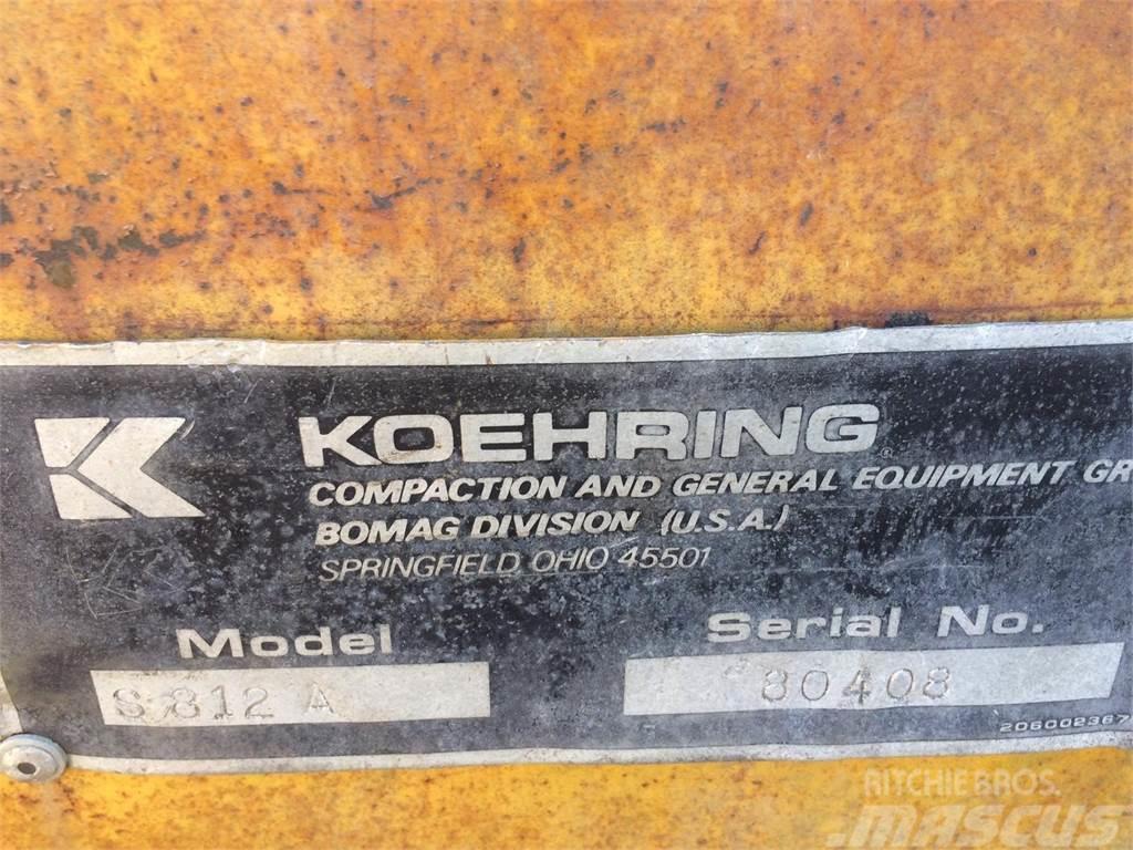 Koehring S812A Enkelt tromle