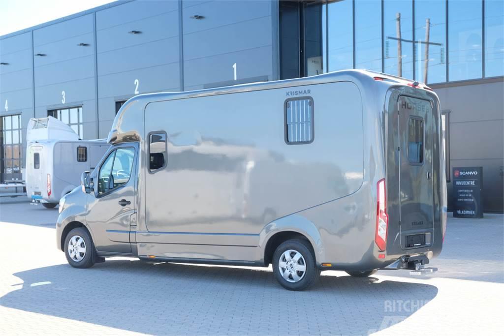  Personbil Renault Krismar 5-sits B-Korts hästbil Lastbiler til dyretransport
