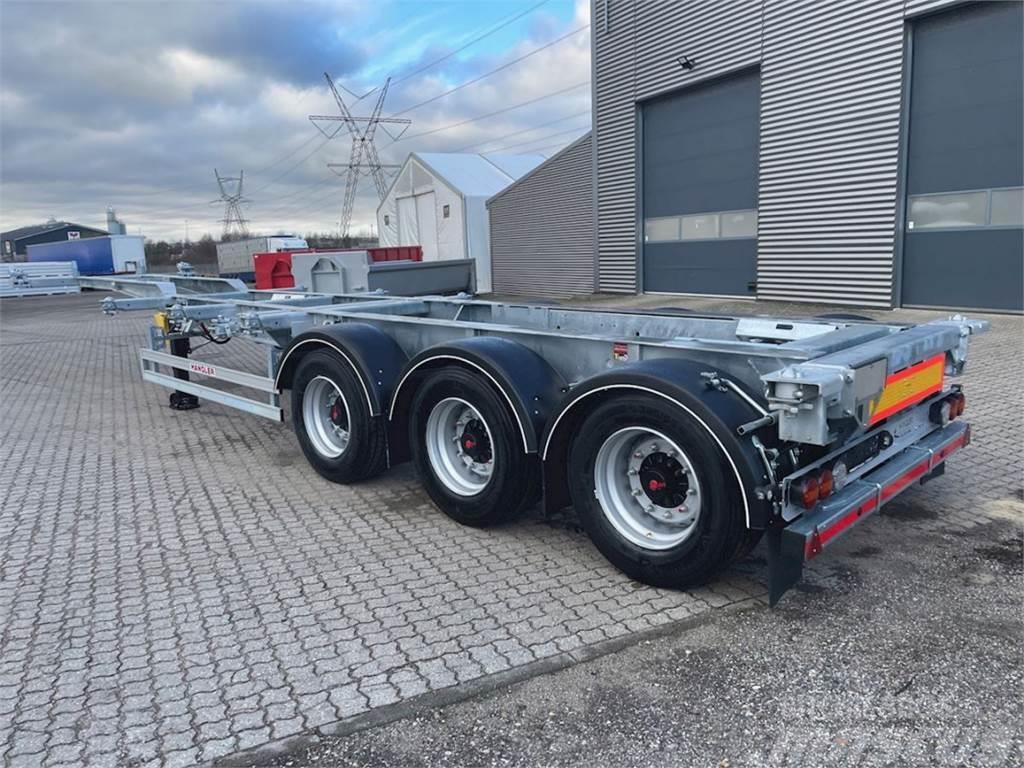  Trailer Ny Hangler 3 axlad Container trailer ADR Chassis anhængere