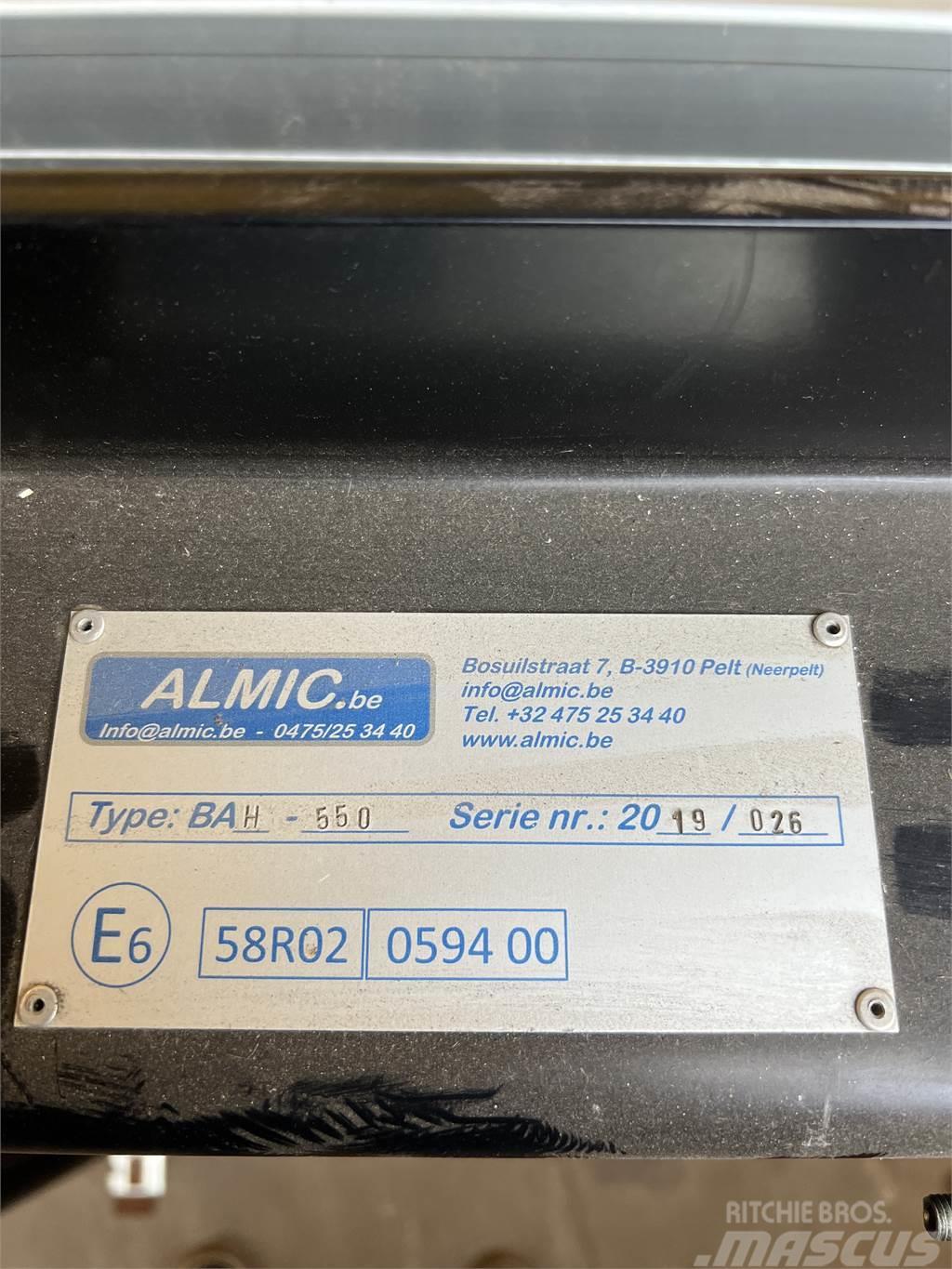  Almic BAH-550 hydraulisk udskudskofanger Andre komponenter