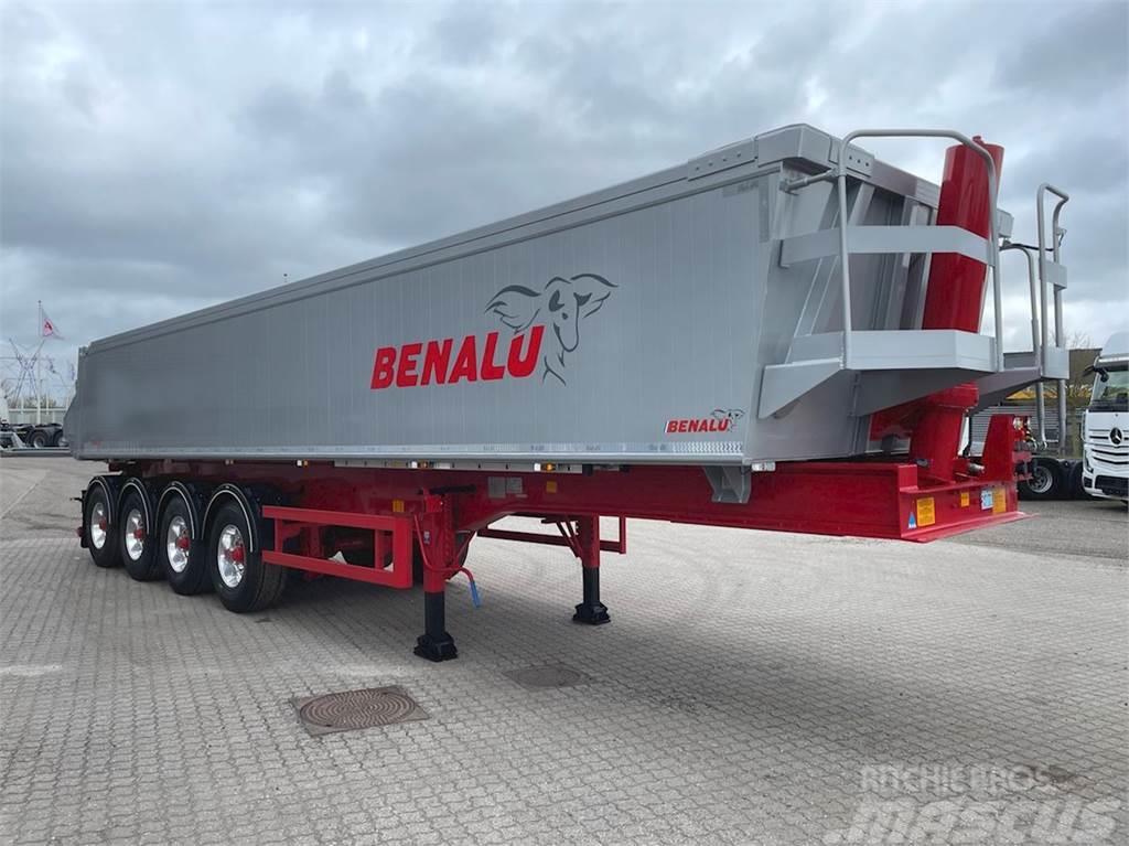 Benalu 4-aks 36m3 tiptrailer Semi-trailer med tip