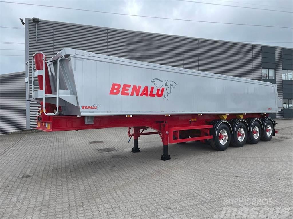 Benalu 4-aks 36m3 tiptrailer Semi-trailer med tip