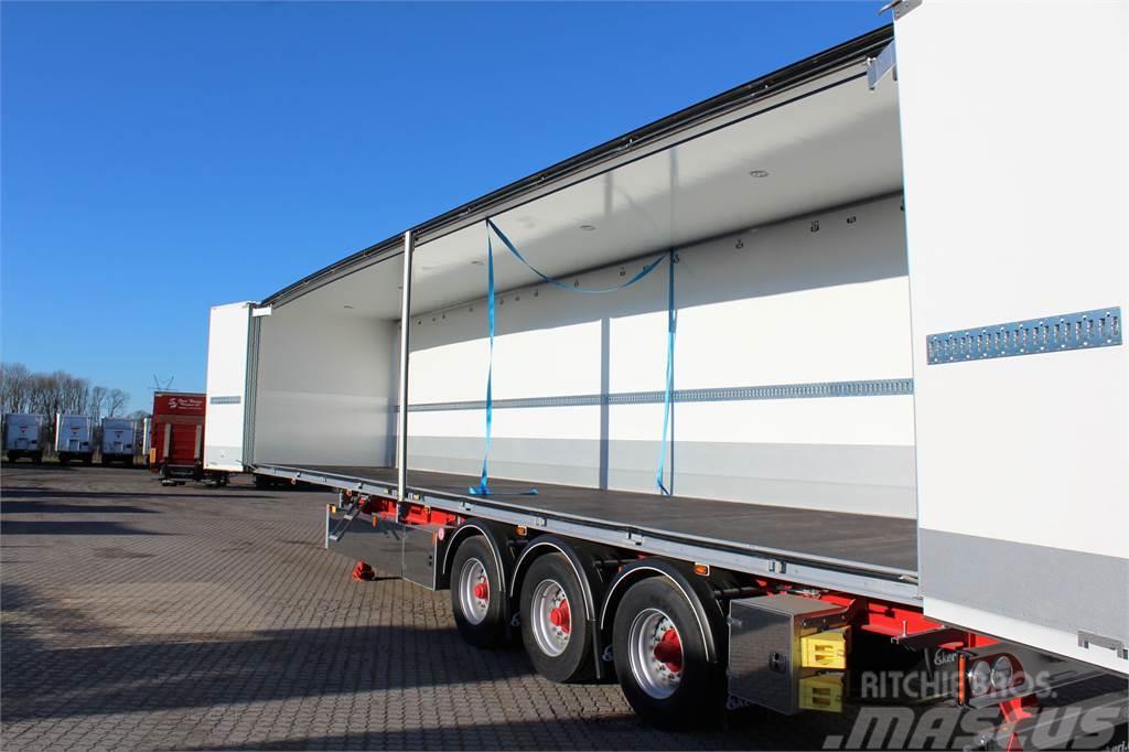 Ekeri 3-aks XL-godkendt Semi-trailer med fast kasse