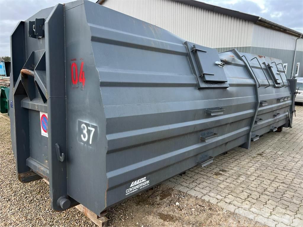  Lasto 6550 mm 27m3 Snegl-container Kroghejs