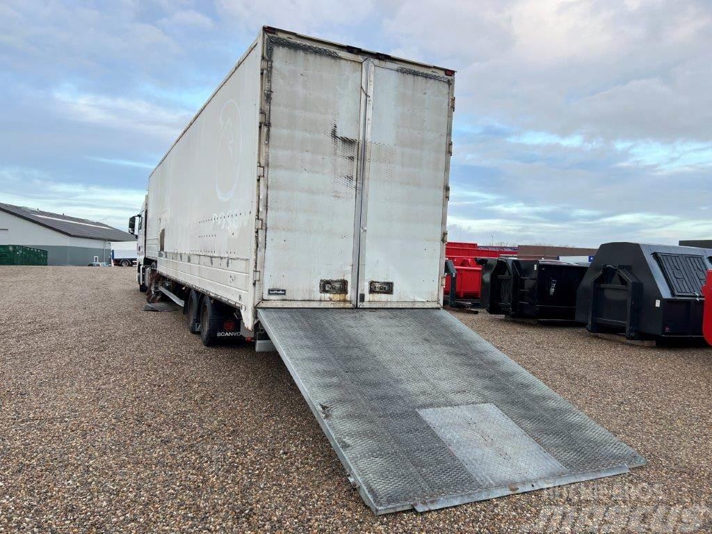 Leci 13,6 mtr. box læsserampe Semi-trailer med fast kasse