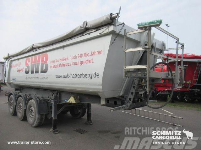 Schmitz Cargobull Tipper Steel half pipe body 28m³ Semi-trailer med tip