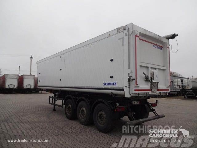 Schmitz Cargobull Tipper Alu-square sided body 52m³ Semi-trailer med tip