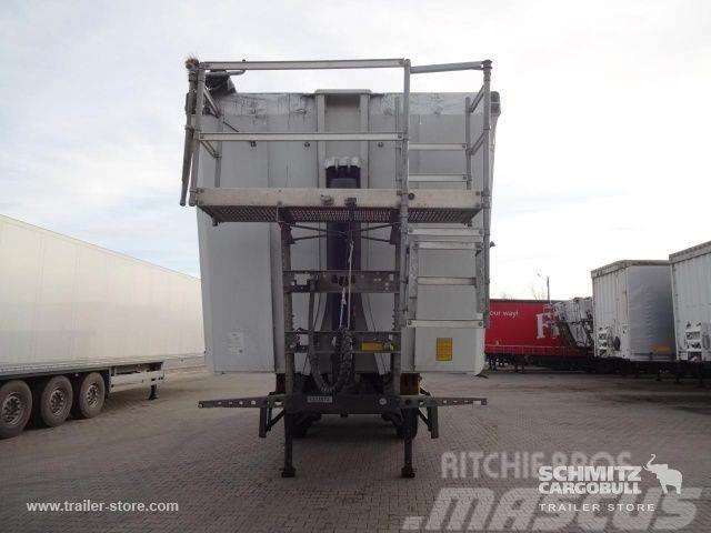 Schmitz Cargobull Tipper Alu-square sided body 52m³ Semi-trailer med tip