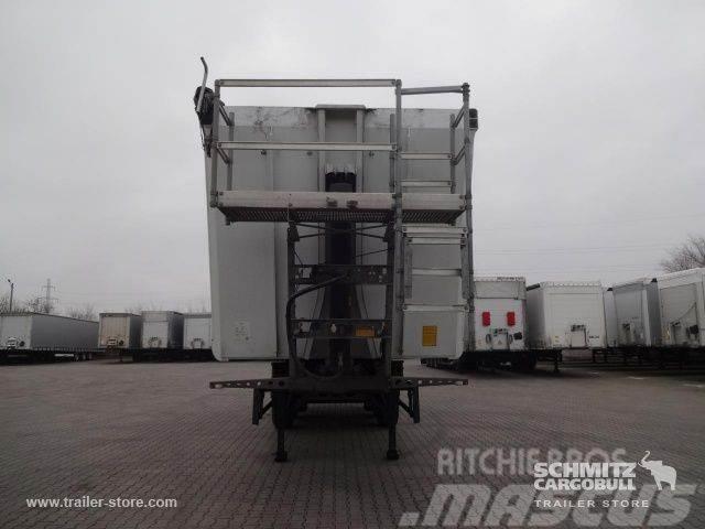 Schmitz Cargobull Tipper Alu-square sided body Semi-trailer med tip