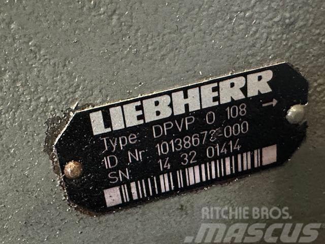 Liebherr A 924 C HD POMPA HYDRAULICZNA DPVP O 108 Hydraulik