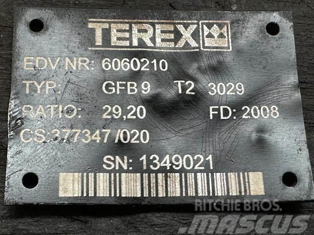 Terex 145 reduktor GFB 9 Chassis og suspension