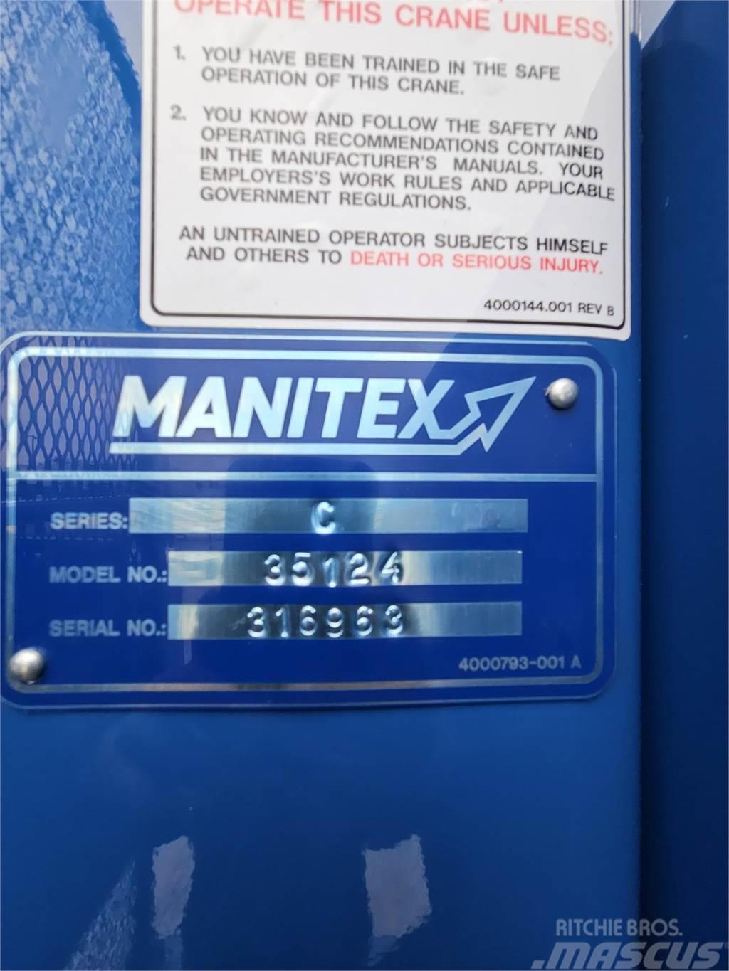 Manitex 35124C Lastbil med kran