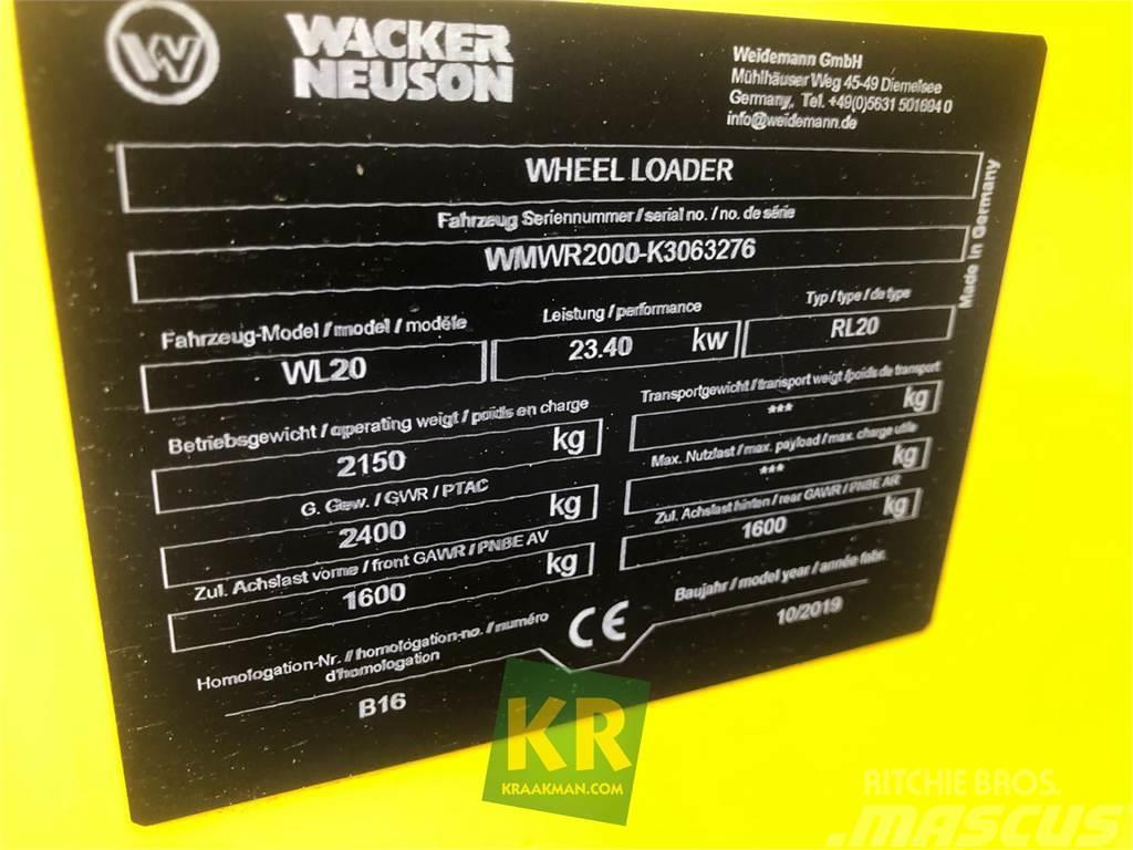 Wacker Neuson WL20 WIELLADER Frontlæssere og gravere