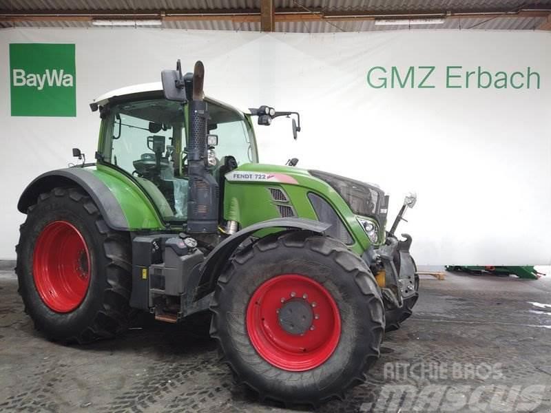 Fendt 722 VARIO S4 PROFI Traktorer