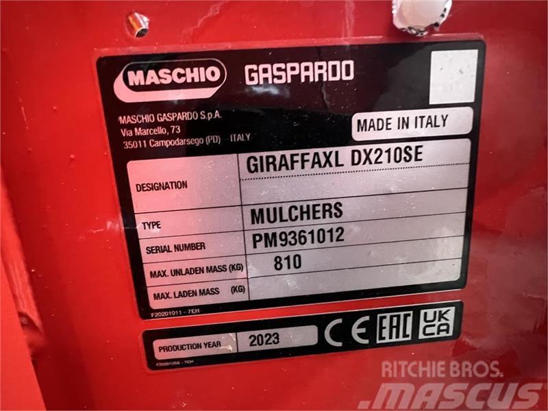 Maschio GIRAFFA 210 FABRIKSNY TIL OMGÅENDE LEVERING! Græsslåmaskiner