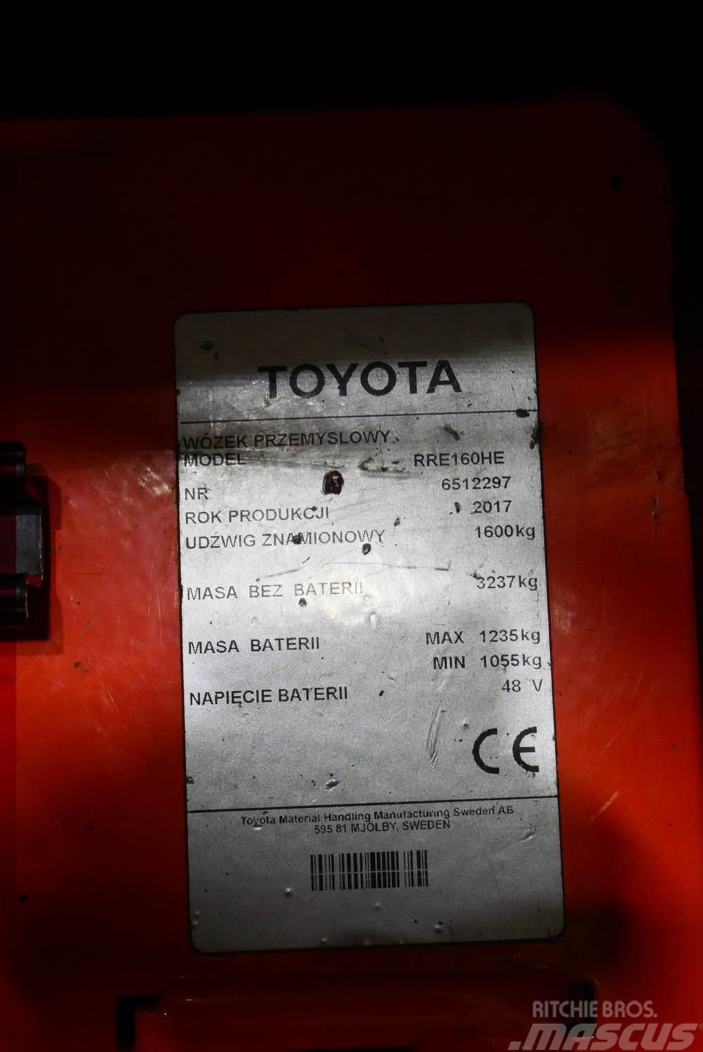 Toyota RRE160HE Reachtruck