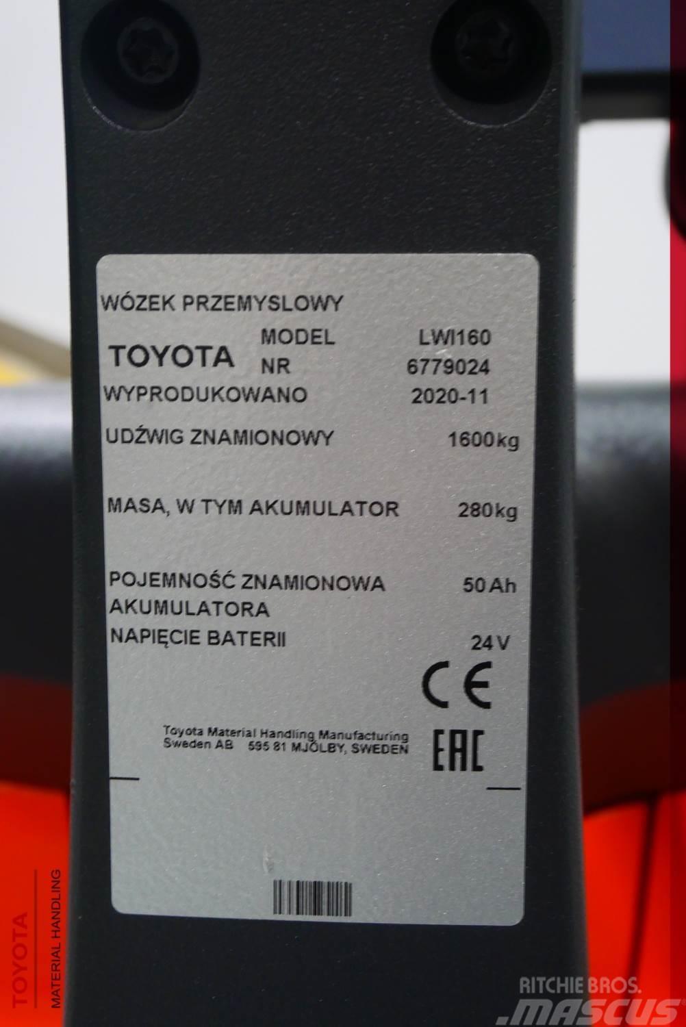 Toyota LWI160 WAGA El-palleløftere