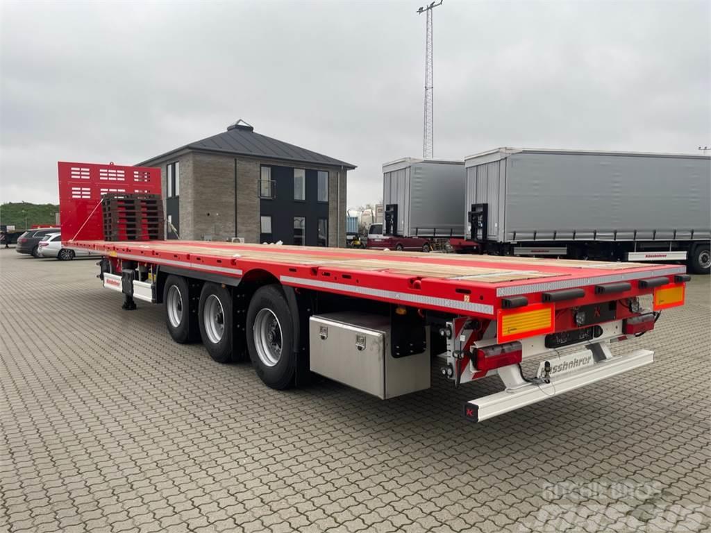 Kässbohrer SPA X3 Semi-trailer med lad/flatbed