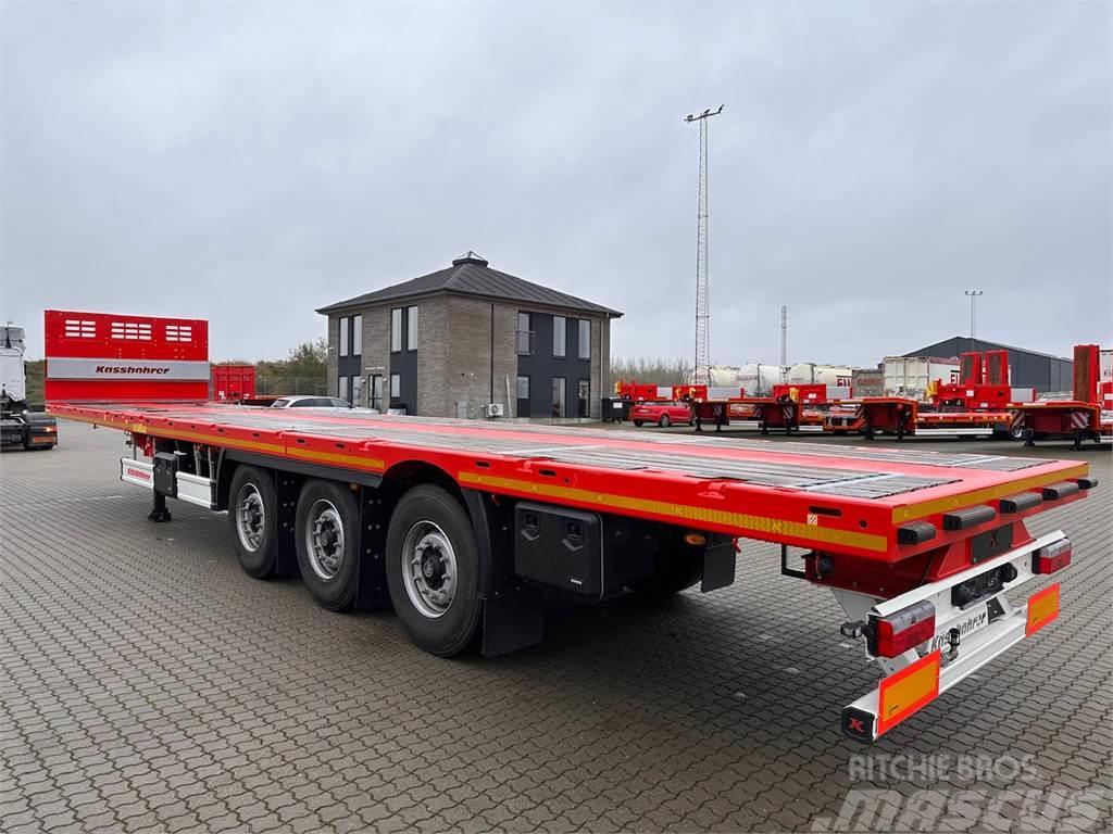 Kässbohrer SPB 3, Hårdtræsbund Semi-trailer med lad/flatbed
