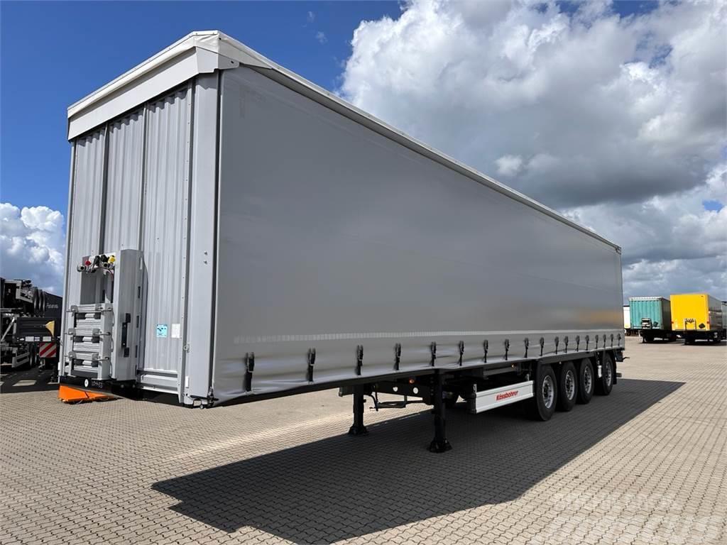 Kässbohrer Truckbeslag, Plywood bund Semi-trailer med Gardinsider