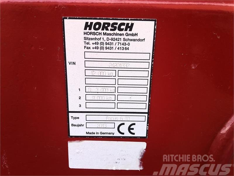 Horsch Focus 6TD Direkte såmaskine Såmaskine