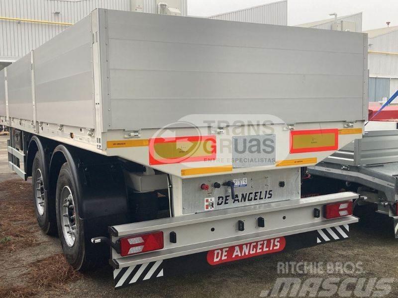 De Angelis 2S370 Semi-trailer med lad/flatbed