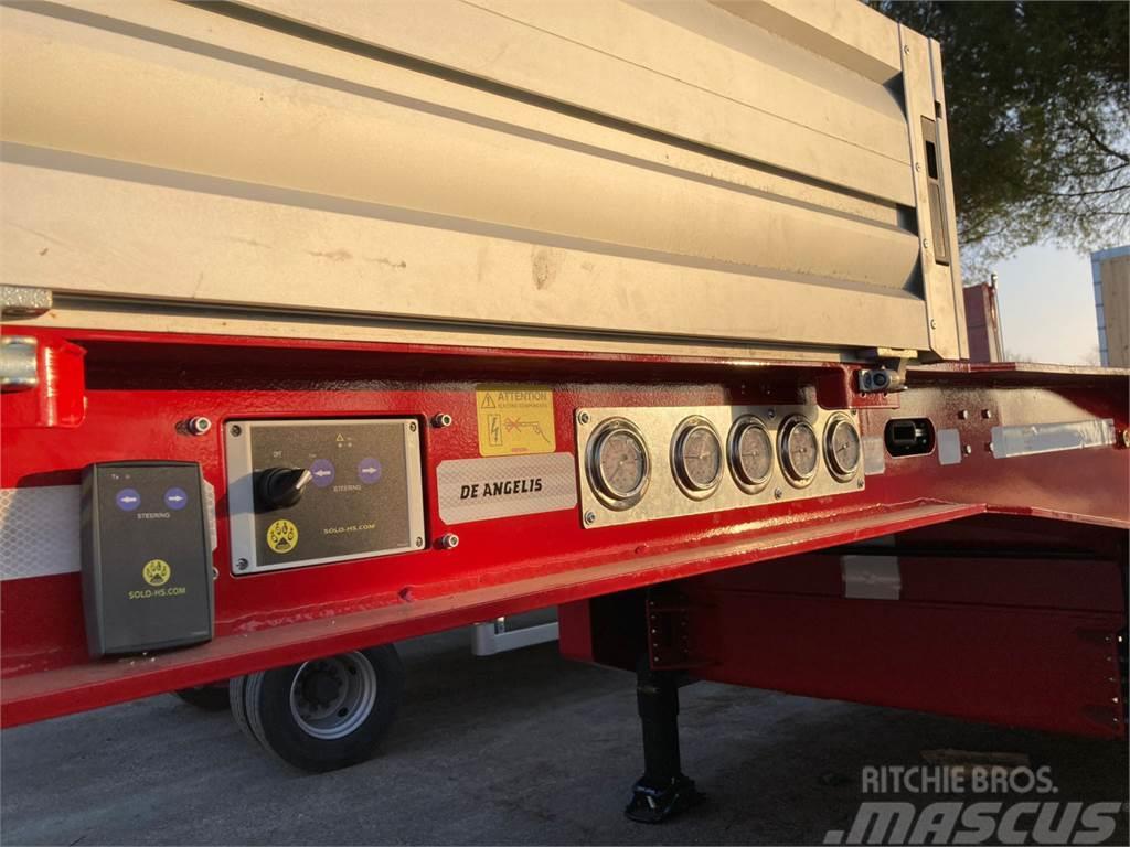 De Angelis 3S590 G-LIGHT Semi-trailer med lad/flatbed