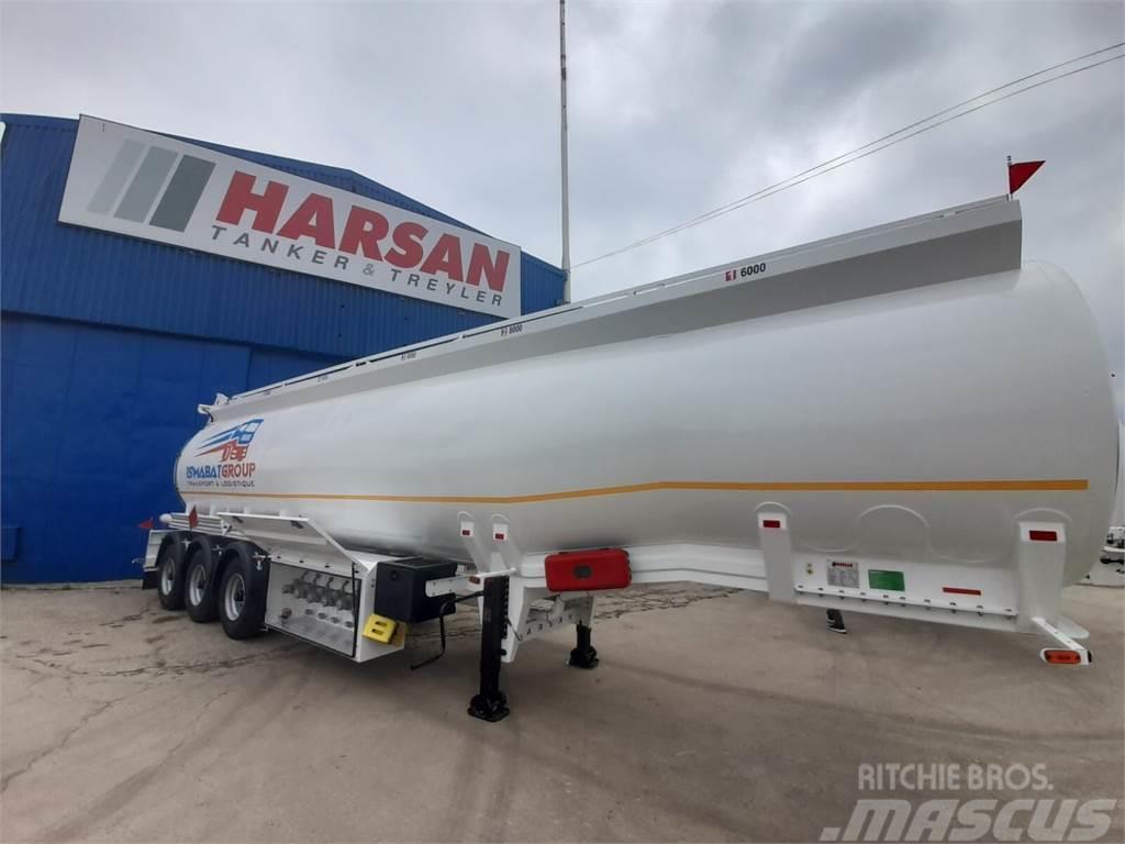 Harsan 34.000 Liters Fuel Transport Tanker Semi-trailer med Tank
