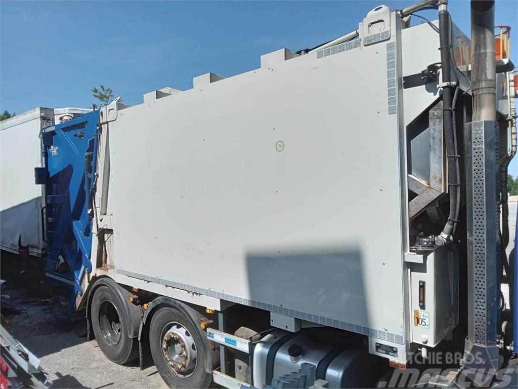 DAF Superstructure garbage truck MOL VDK PUSHER 20m3 Renovationslastbiler