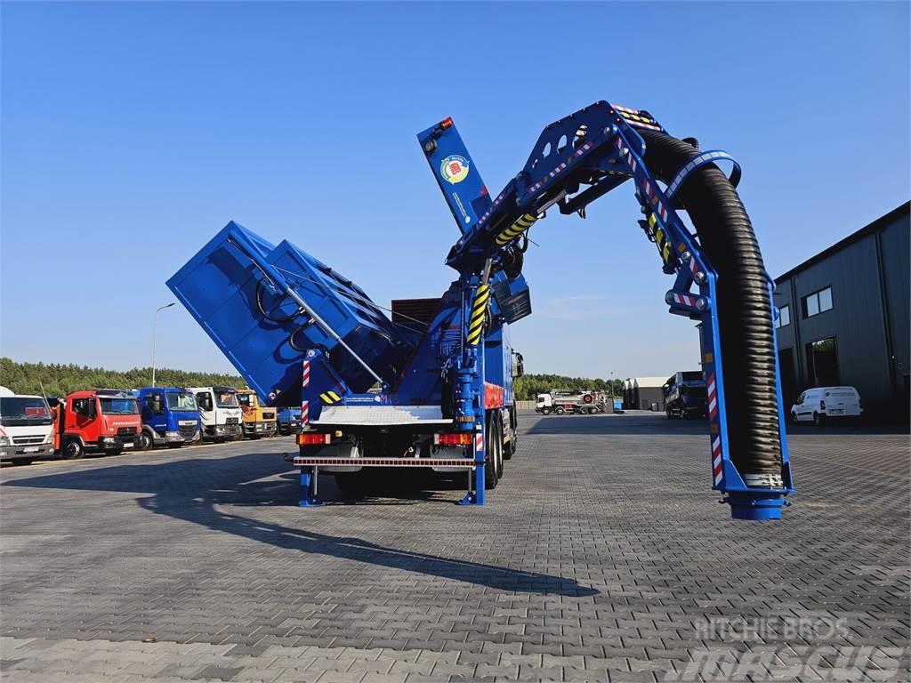 Iveco MTS 4 x TURBINE Saugbagger vacuum cleaner excavato Special gravemaskiner