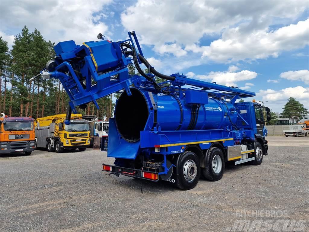 Iveco WUKO MULLER KOMBI FOR CHANNEL CLEANING Slamsuger