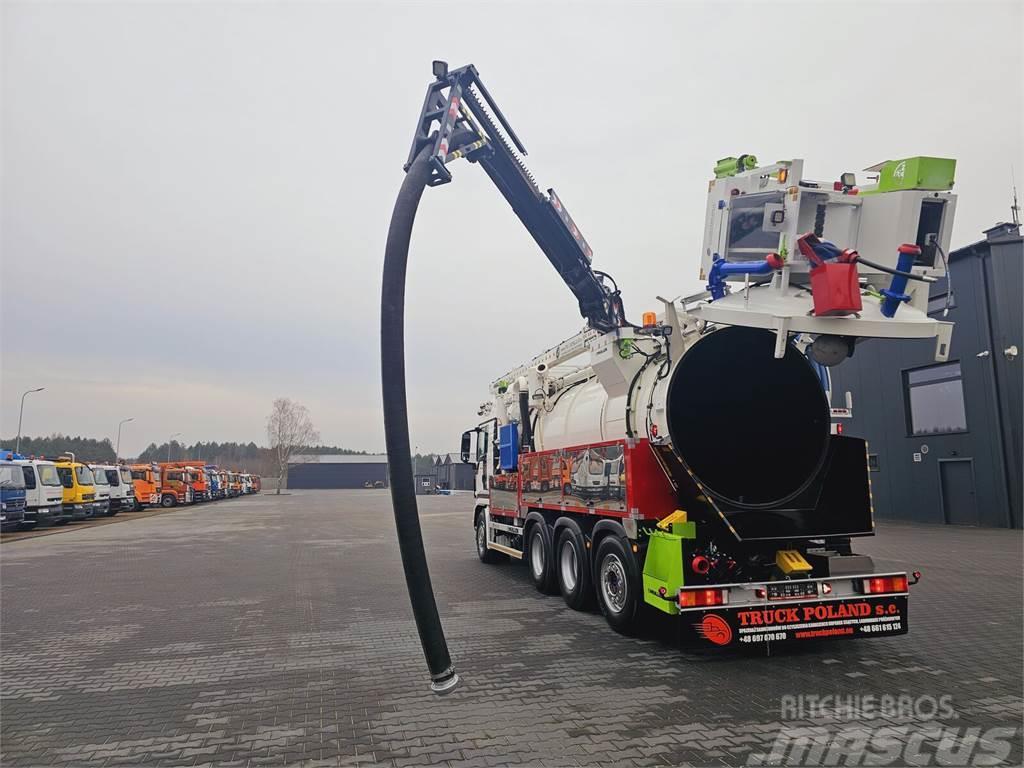 MAN MULLER COMBI CANALMASTER WUKO FOR CLEANING SEWERS Slamsuger
