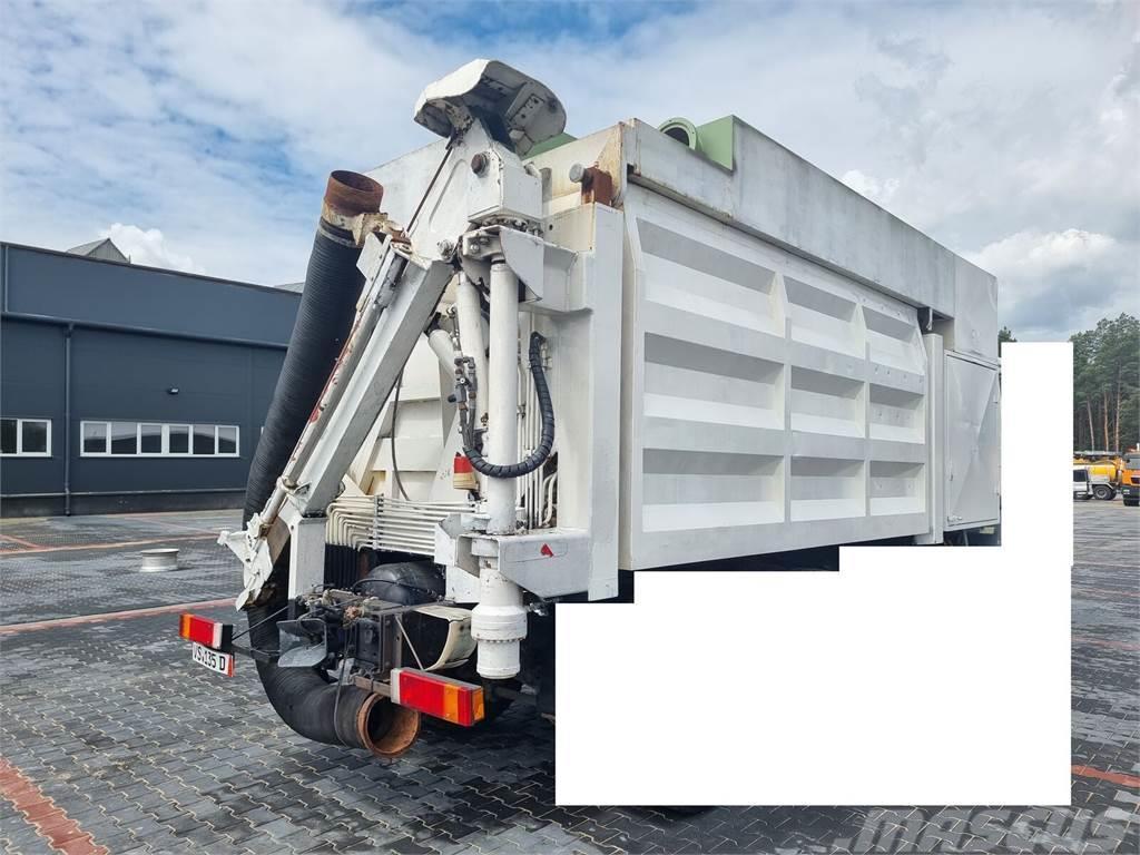 MAN VMB VESTA MTS Saugbagger vacuum cleaner excavator  Forsvar/Miljø