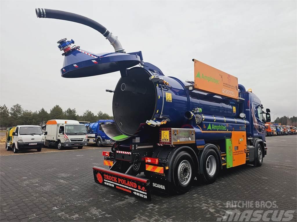 Scania Amphitec VORTEX ATEX EURO 6 vacuum suction loader Hjælpemaskiner