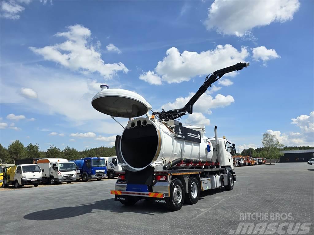 Scania Saugbagger Larsen FlexVac 311 Vacuum suction loade Forsvar/Miljø