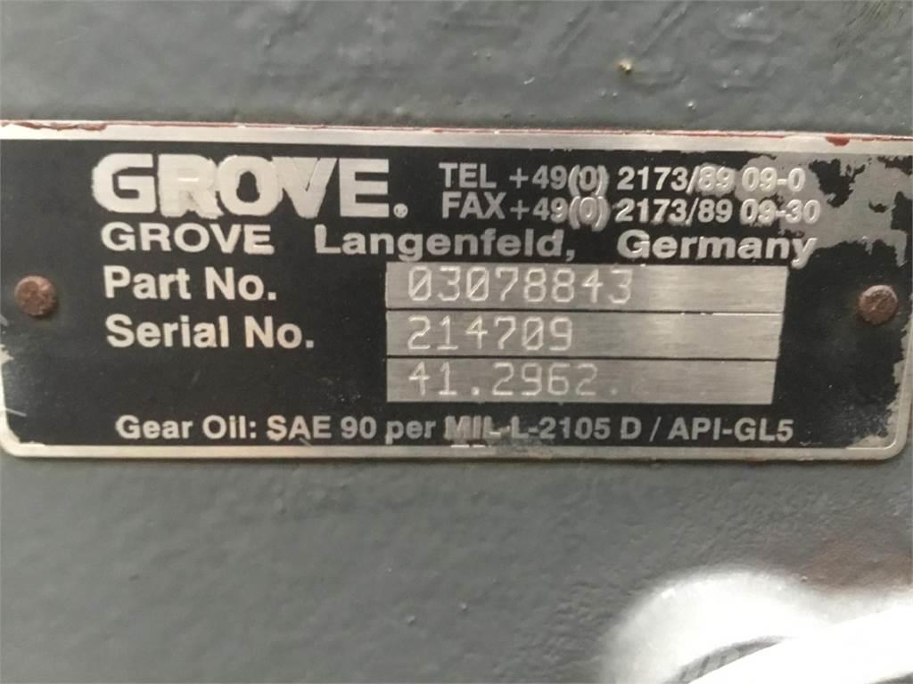 Kessler Grove GMK 3055 diff box axle nr 1 Krandele og udstyr