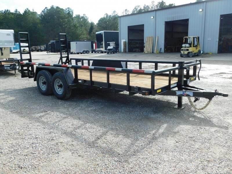 Texas Bragg Trailers 18' Big Pipe with 6000lb Axles Andet - entreprenør