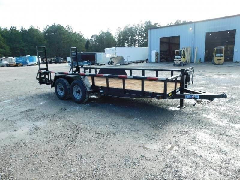Texas Bragg Trailers 18' Big Pipe with 7000lb Axles Andet - entreprenør