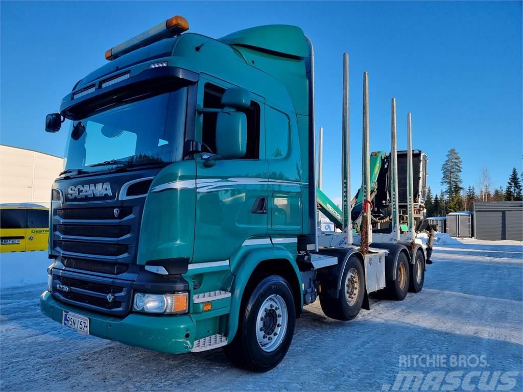 Scania R730 8x4 Tømmertransport