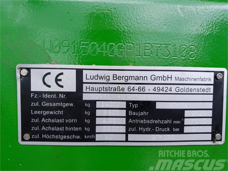  - - -  Bergmann GTW 330 Fuldfoderblandere