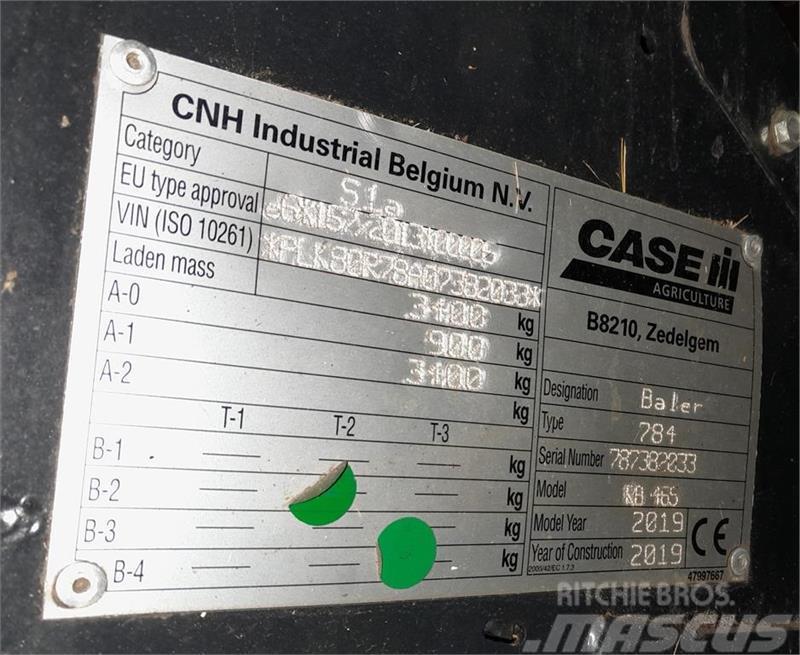 Case IH RB 465 Rundballe-pressere